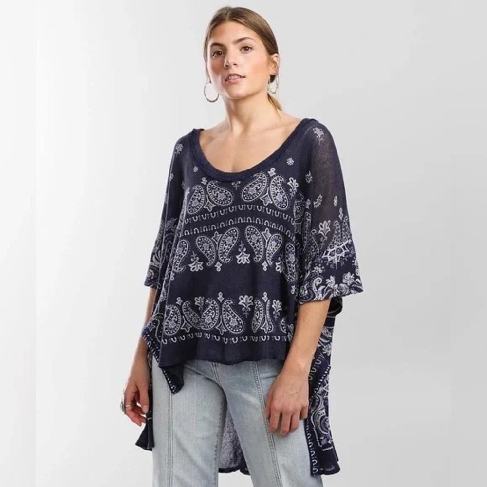 <3 Free People XS Boho Blouse